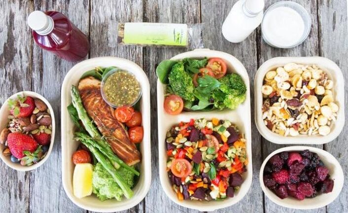 Gerichte zum Abnehmen.